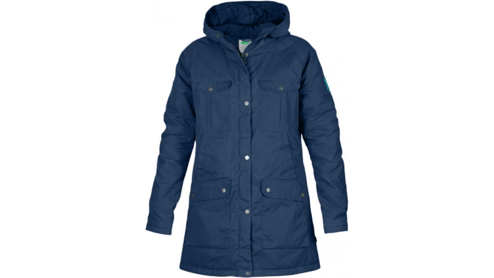 Fjallraven Greenland Parka - Womens-Uncle Blue-Large fjr0112-Uncle Blue-Large