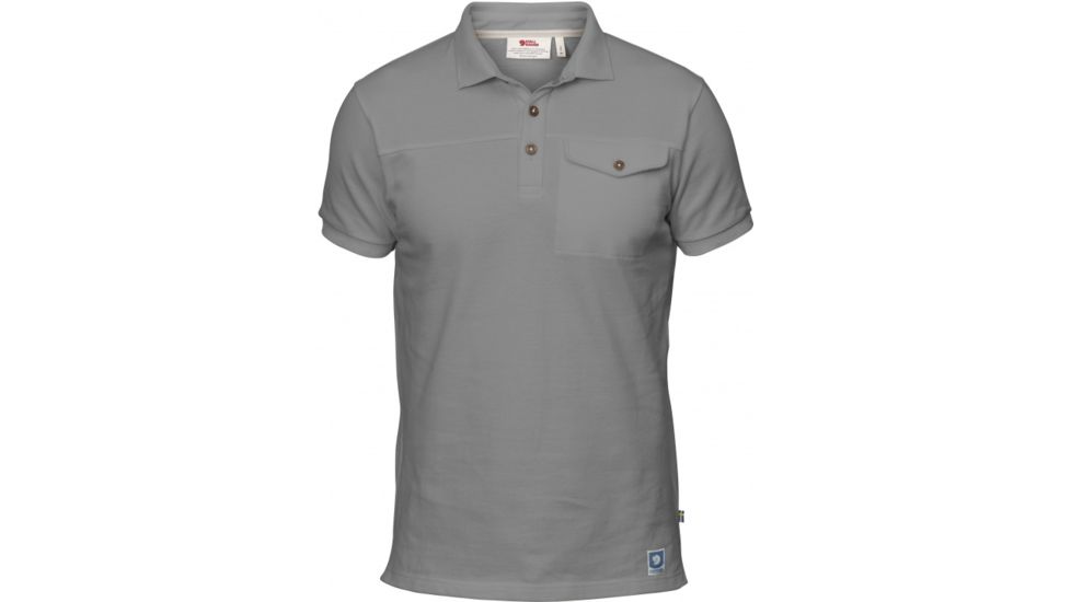 Fjallraven Greenland Polo Shirt Mens, Grey, XXXL F81514-20-XXXL