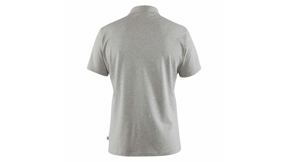 Fjallraven Greenland Re-Cotton Polo Shirt - Mens, Grey, 2XL, F87215-20-XXL