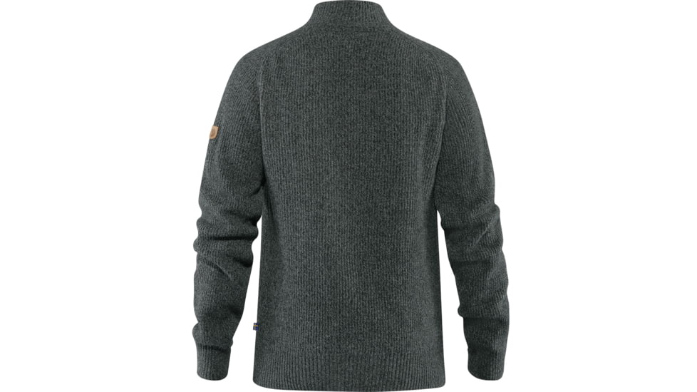 Fjallraven Greenland Re-Wool Cardigan - Mens, Dark Grey, Extra Small, F87226-030-XS