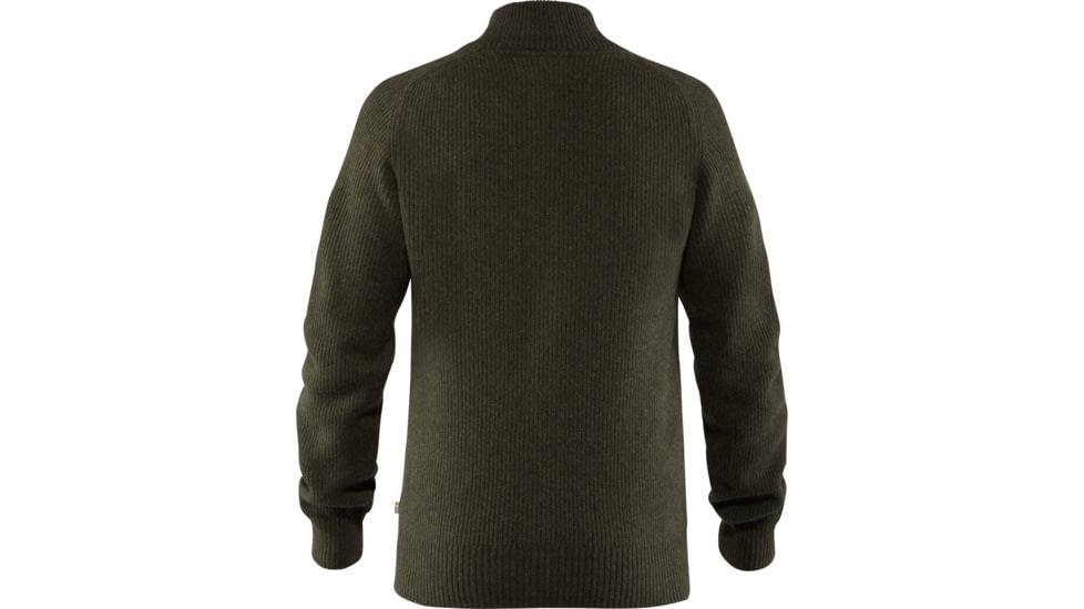 Fjallraven Greenland Re-Wool Cardigan - Mens, Deep, 2XL, F87226-662-XXL