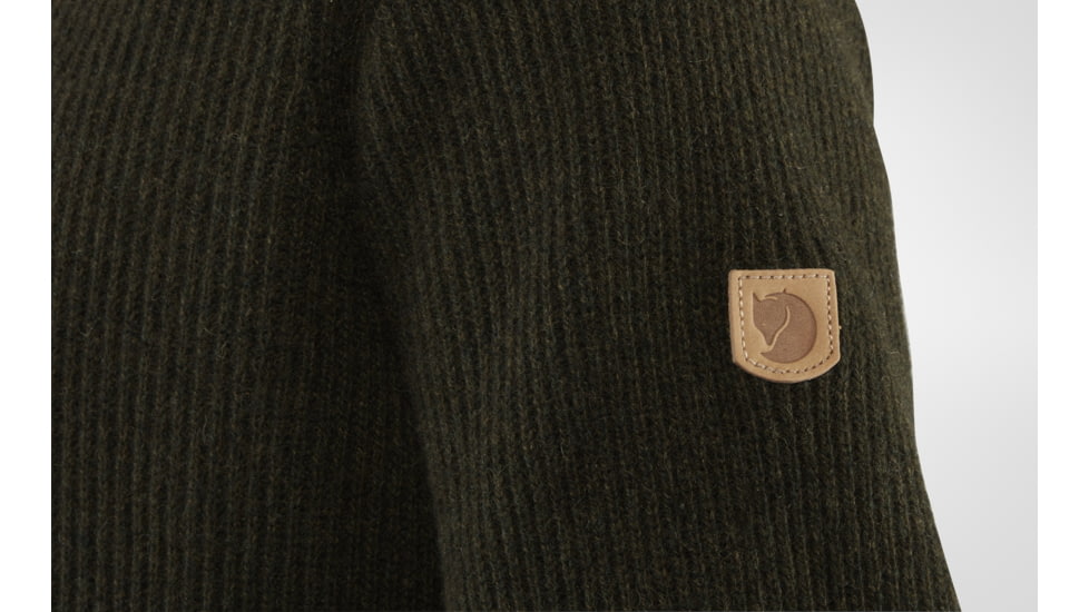 Fjallraven Greenland Re-Wool Cardigan - Mens, Deep, 2XL, F87226-662-XXL