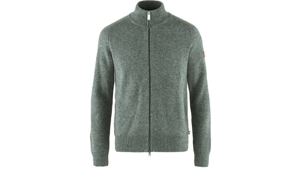 Fjallraven Greenland Re-Wool Cardigan - Mens, Thunder, Large, F87226-026-L