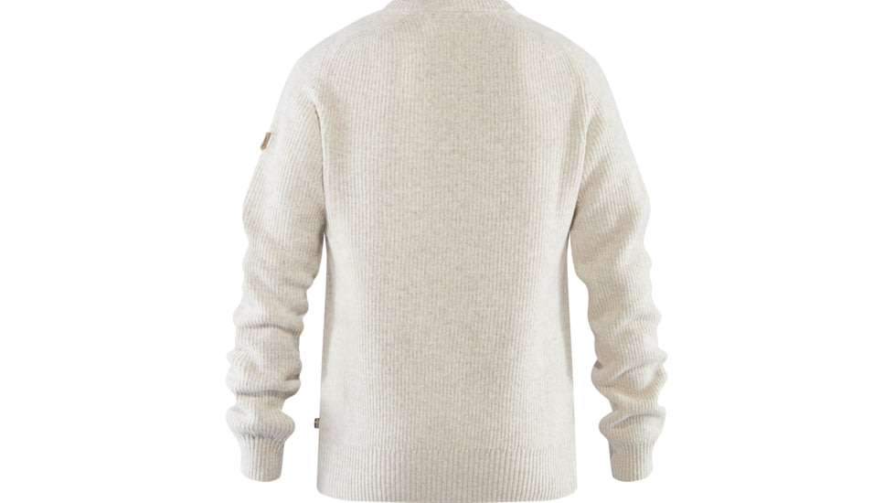 Fjallraven Greenland Re-Wool Crew Neck - Mens, Chalk White, Small, F87227-113-S