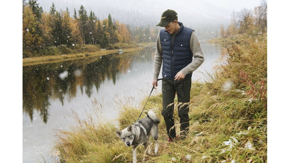 Fjallraven Greenland Re-Wool Crew Neck - Mens, Dark, Medium, F87227-356-M