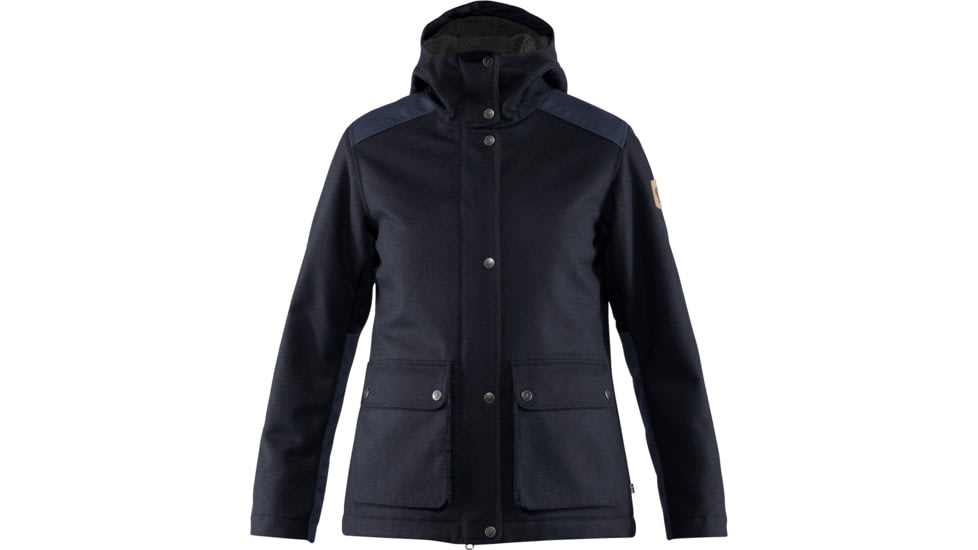 Fjallraven Greenland Re-Wool Jacket - Womens, Night Sky, Extra Large, F89796-575-XL