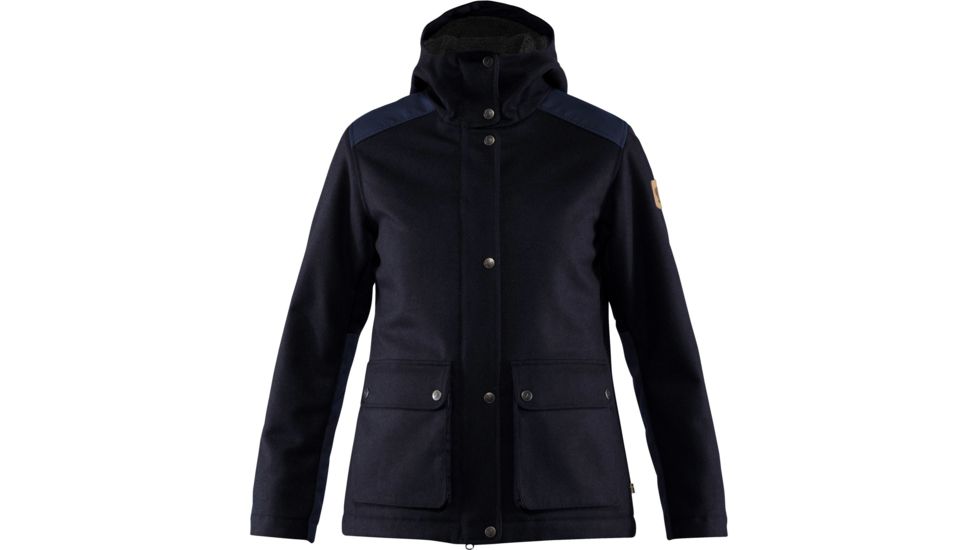 Fjallraven Greenland Re-Wool Jacket - Womens, Night Sky, Small, F89796-575-S