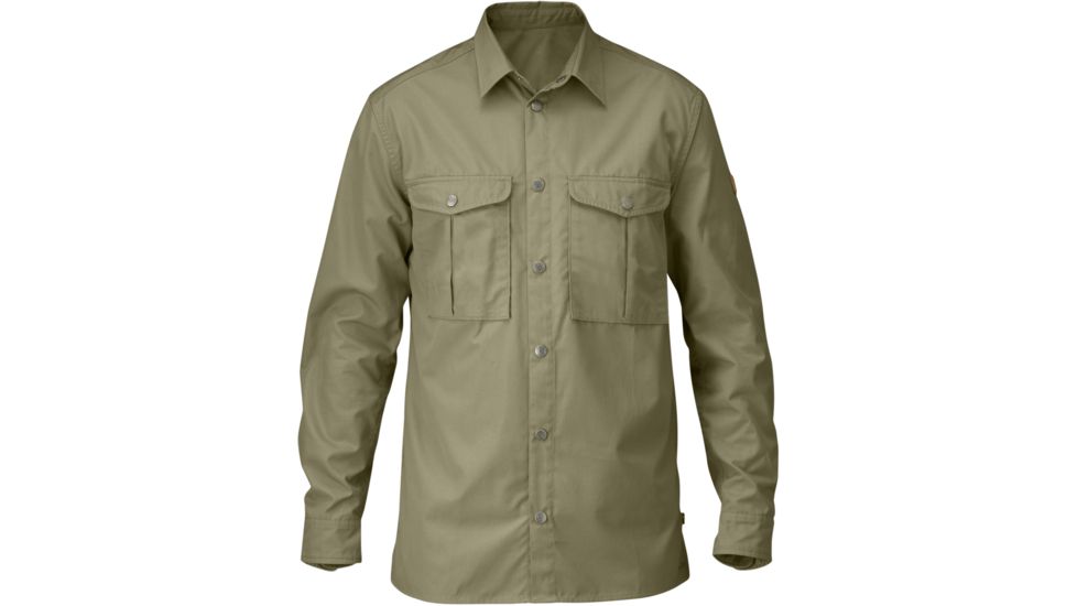 Fjallraven Greenland Shirt - Men's-Light Khaki-Medium
