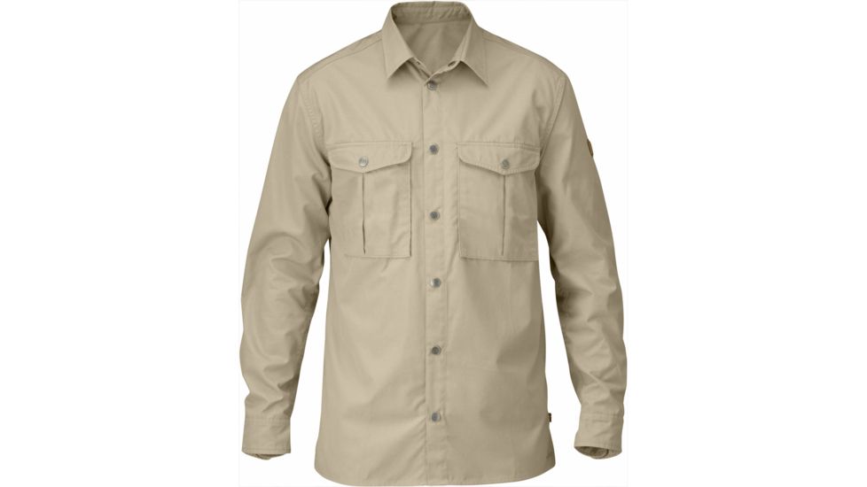 Fjallraven Greenland Shirt - Men's-Limestone-Large