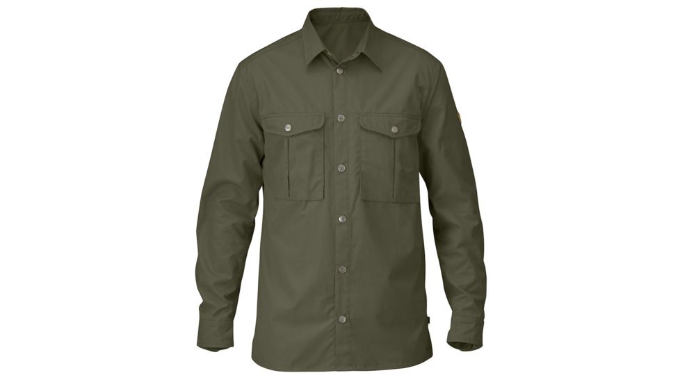 Fjallraven Greenland Shirt - Mens-Tarmac-Large