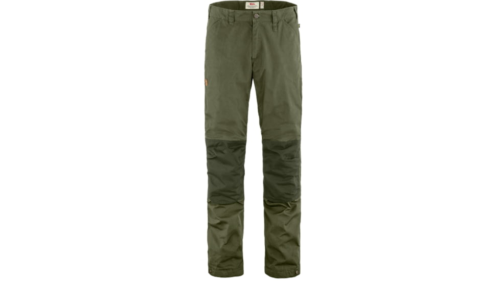 Fjallraven Greenland Trail Trousers - Mens, Laurel Green/Deep Forest, 44/Short, F86677-625-662-44/S