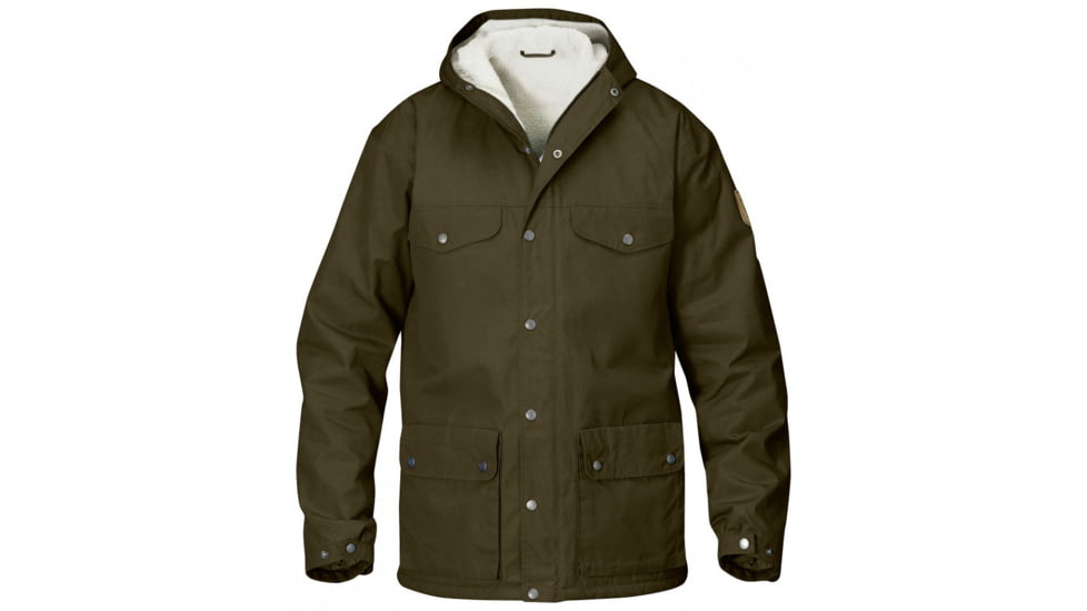 Fjallraven Greenland Winter Jacket - Men's-Dark Olive-Small