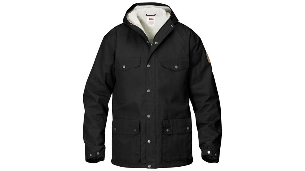 Fjallraven Greenland Winter Jacket - Mens, Black, Large, F87122-550-L