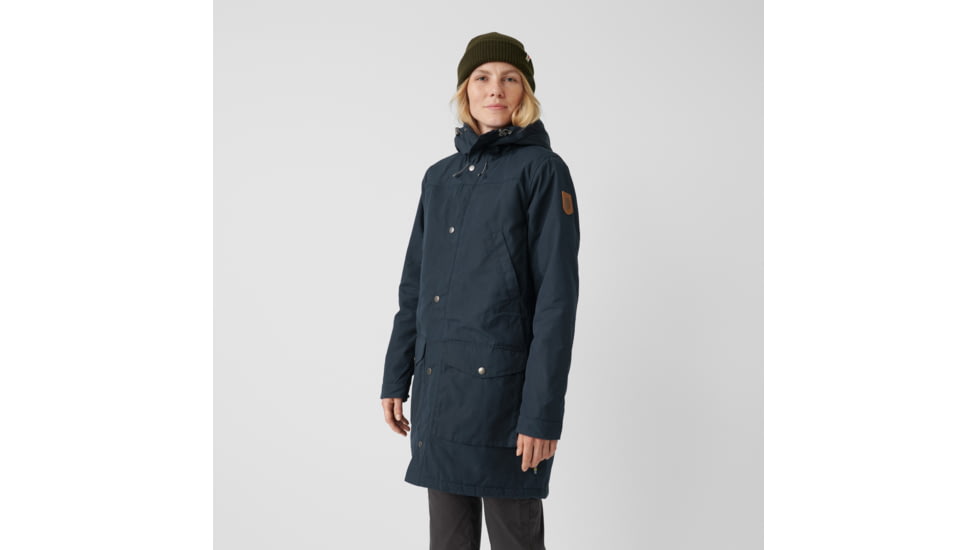 Fjallraven Greenland Winter Parka - Womens, Dark Navy, Large, F89738-555-L