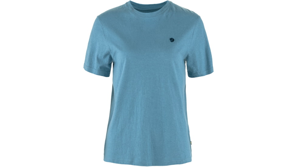Fjallraven Hemp Blend T-Shirt - Womens, Dawn Blue, Extra Large, F14600163-543-XL