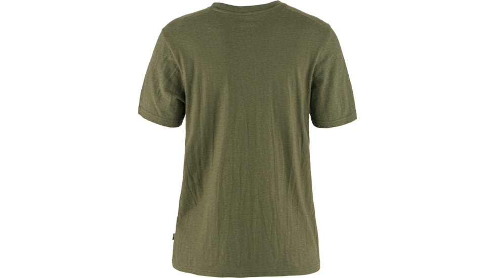 Fjallraven Hemp Blend T-Shirt - Womens, Green, Extra Large, F14600163-620-XL