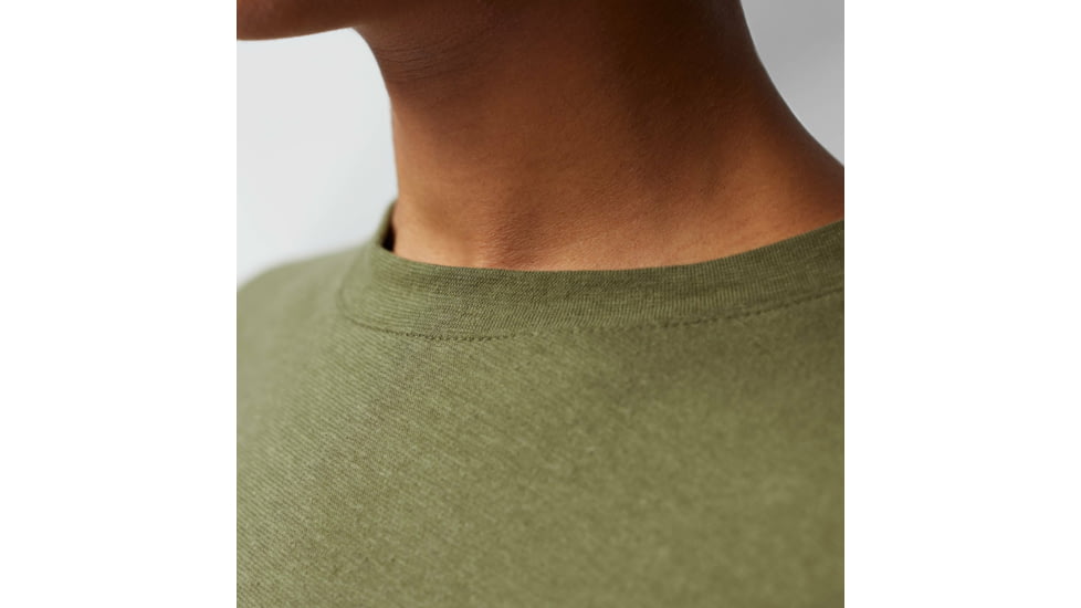 Fjallraven Hemp Blend T-Shirt - Womens, Green, Extra Large, F14600163-620-XL