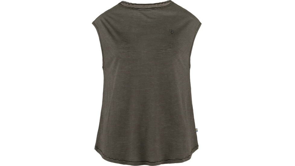 Fjallraven High Coast Cool T-Shirt - Womens, Dark Grey, Extra Small, F84786-30-XS