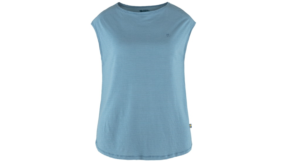 Fjallraven High Coast Cool T-Shirt - Womens, Dawn Blue, Large, F84786-543-L