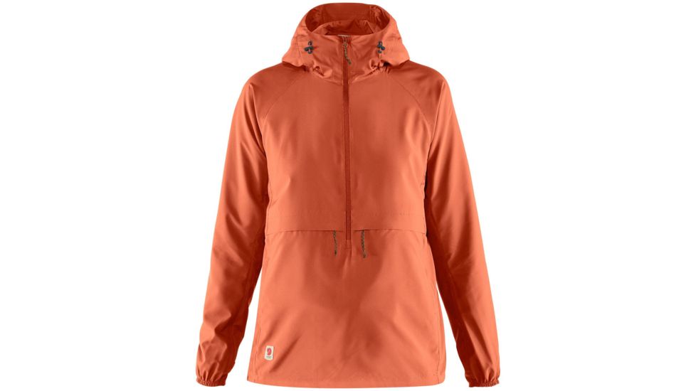 Fjallraven High Coast Lite Anorak - Womens, Rowan Red, Extra Small, F83501-333-XS