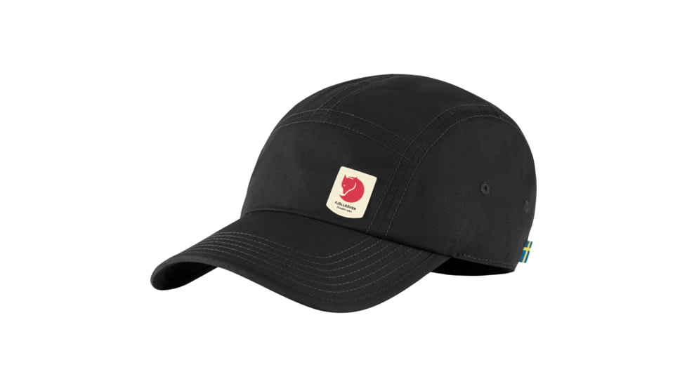 Fjallraven High Coast Lite Cap - Unisex, Black, Small/Medium, F78150-550-S/M