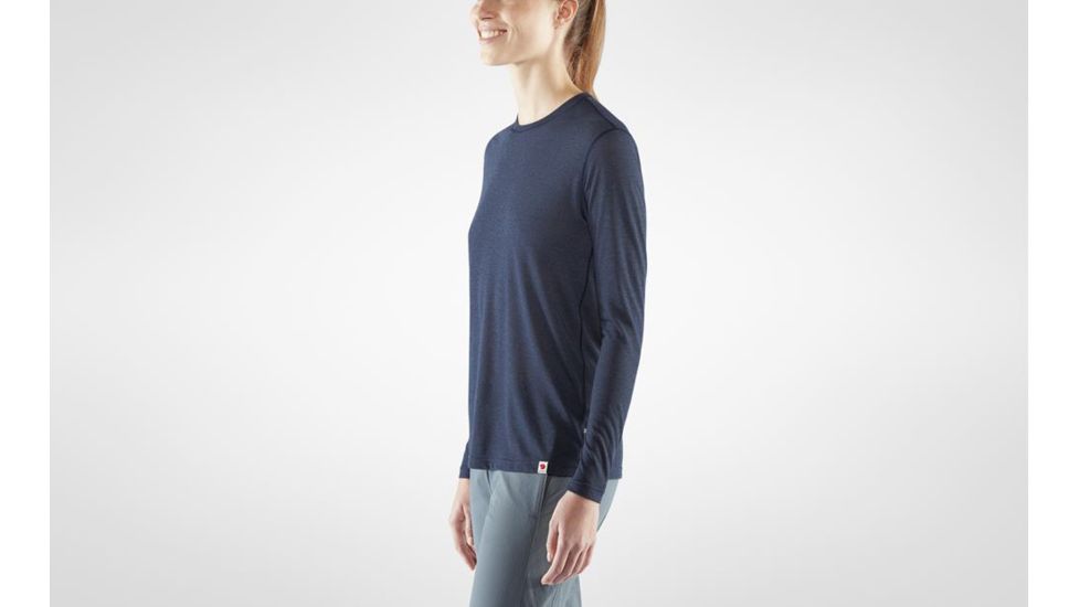 Fjallraven High Coast Lite Long Sleeve Top - Womens, Navy, Medium, F83506-560-M