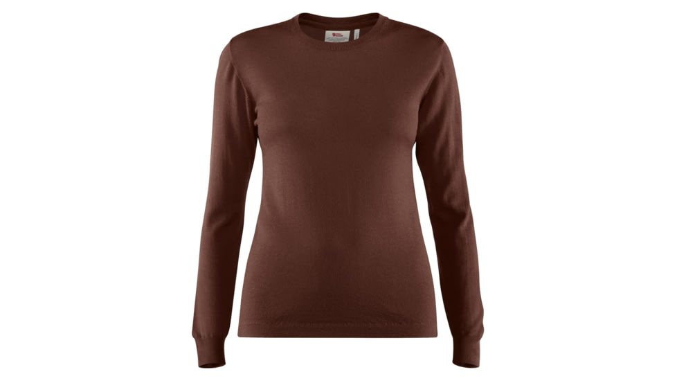 Fjallraven High Coast Lite Merino Knit - Womens, Maroon, Large, F89854-352-L