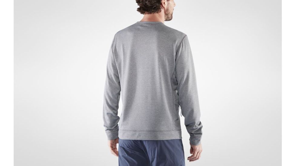 Fjallraven High Coast Lite Sweater - Mens, Grey, Extra Large, F87307-020-XL