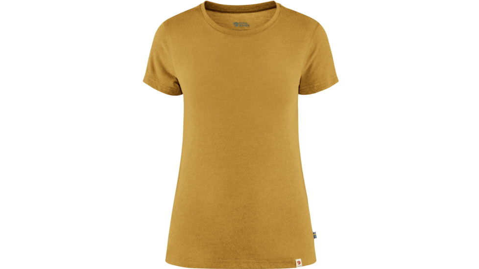 Fjallraven High Coast Lite T-Shirt - Womens, Ochre, Extra Large, F83507-160-XL