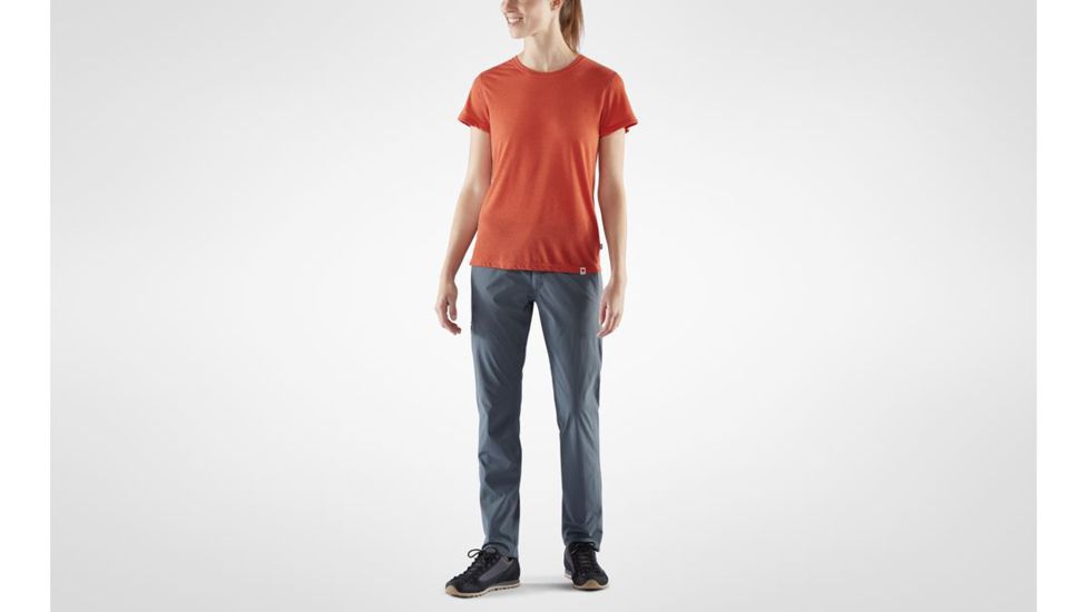 Fjallraven High Coast Lite T-Shirt - Womens, Rowan Red, Extra Small, F83507-333-XS