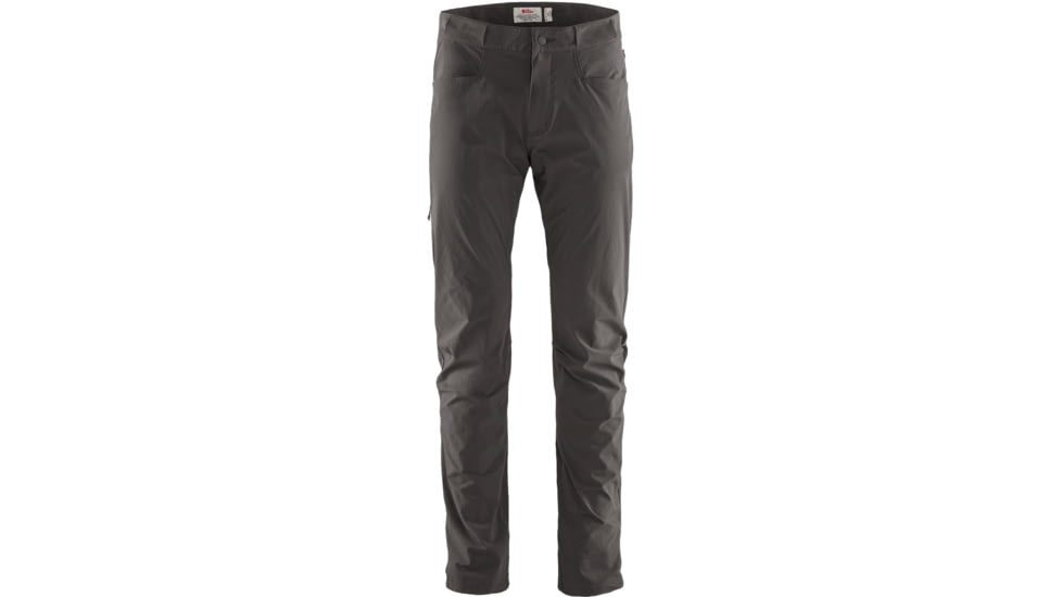 Fjallraven High Coast Lite Trousers - Mens, Dark Grey, US 40/EU 58, Regular Inseam, F82602-030-58-Regular