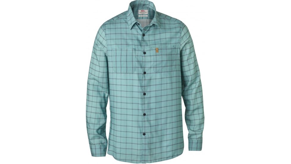 Fjallraven High Coast Long Sleeve Shirt Mens, Lagoon, XL F81921-506-XL