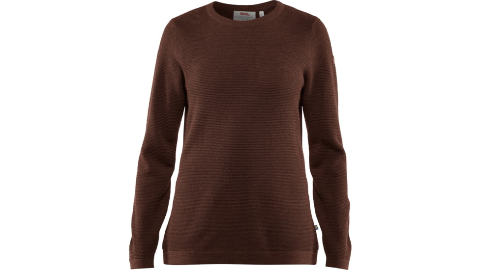 Fjallraven High Coast Merino Sweater - Womens, Maroon, Medium, F89802-352-M