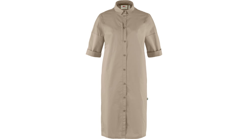 Fjallraven High Coast Shade Dress - Womens, Fossil, Extra Large, F87098-118-XL