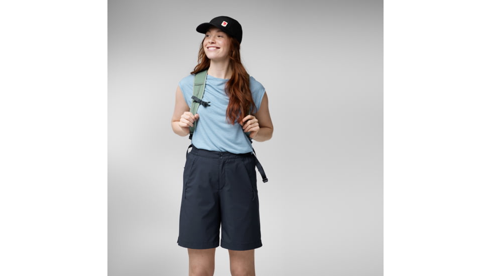 Fjallraven High Coast Shade Shorts - Womens, Dark Navy, 36, F87097-555-36