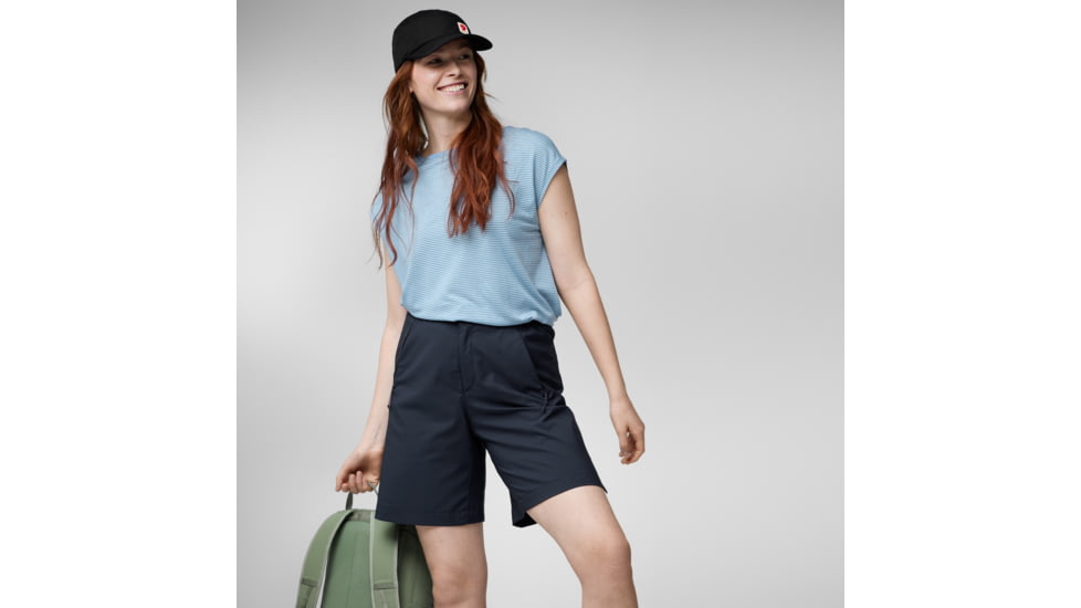 Fjallraven High Coast Shade Shorts - Womens, Dark Navy, 36, F87097-555-36