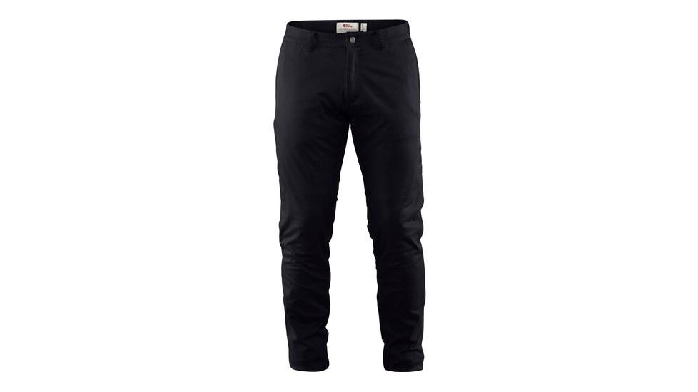 Fjallraven High Coast Stretch Trousers - Mens, Black, 52 Waist, Long Inseam, F82281-550-52