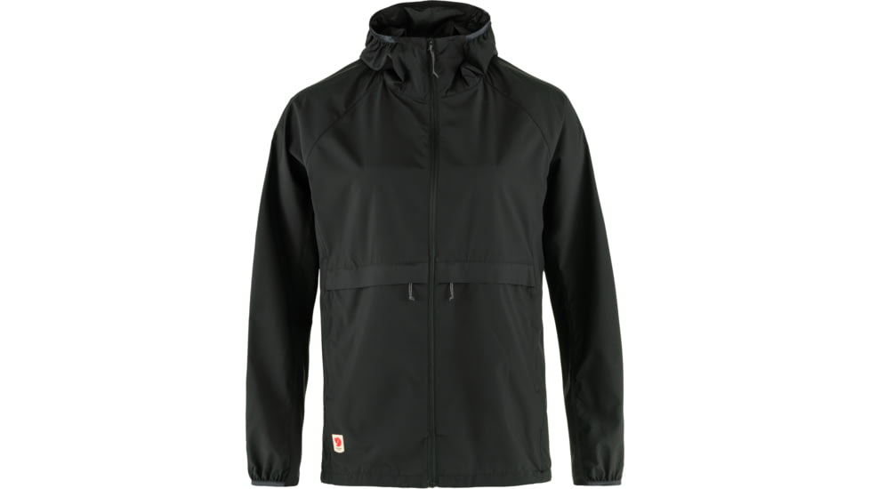Fjallraven High Coast Wind Hoodie - Womens, Black, Extra Large, F14500153-550-XL