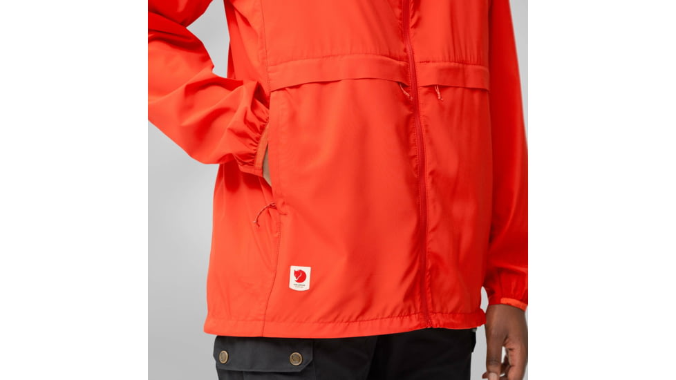 Fjallraven High Coast Wind Hoodie - Womens, Flame Orange, Large, F14500153-214-L