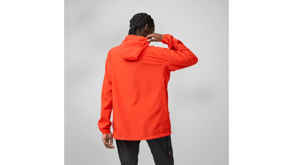Fjallraven High Coast Wind Hoodie - Womens, Flame Orange, Large, F14500153-214-L