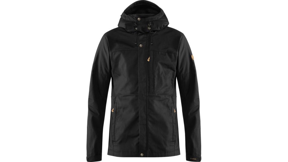 Fjallraven Kaipak Jacket - Mens, Black, Extra Large, F81166-550-XL