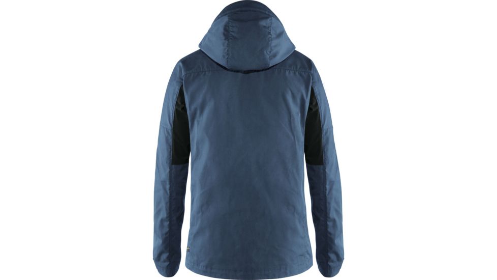 Fjallraven Kaipak Jacket - Mens, Uncle Blue/Dark Grey, Large, F81166-520-030-L