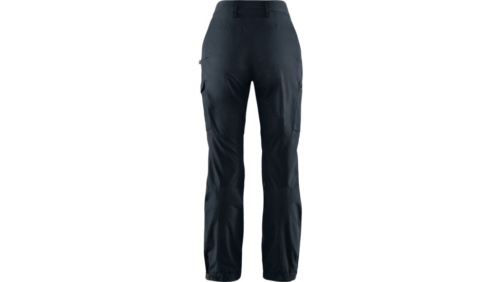 Fjallraven Kaipak Trousers Curved - Womens, Dark Navy, 42, Regular, F89829-555-42