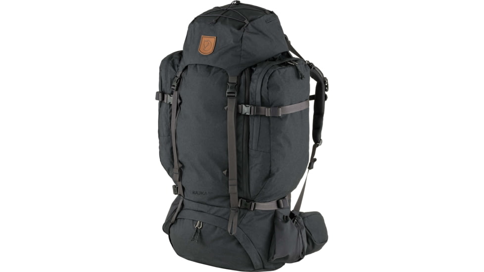 Fjallraven Kajka 100 Backpacks - Unisex, Coal Black, One Size, F23200259-37-One Size