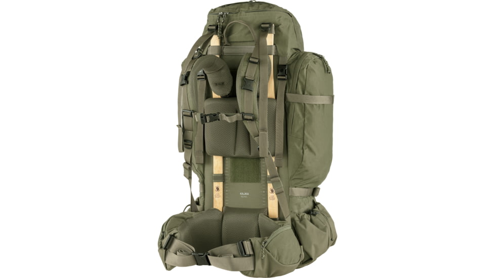 Fjallraven Kajka 100 Backpacks - Unisex, Green, One Size, F23200259-620-One Size