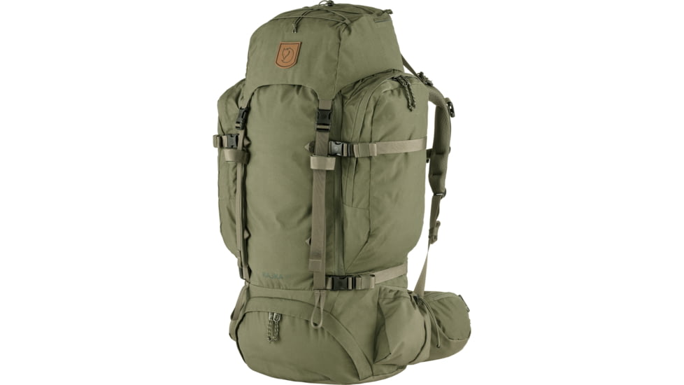 Fjallraven Kajka 100 Backpacks - Unisex, Green, One Size, F23200259-620-One Size