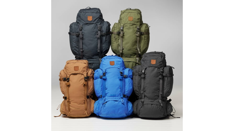 Fjallraven Kajka 100 Backpacks - Unisex, Green, One Size, F23200259-620-One Size