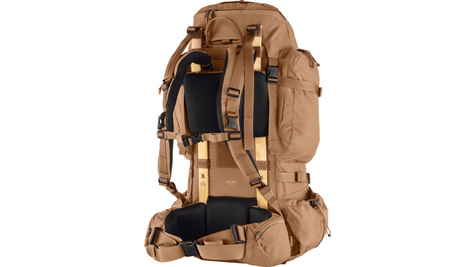 Fjallraven Kajka 55L Backpacks - Unisex, Khaki Dust, Small/Medium, F24-228OS