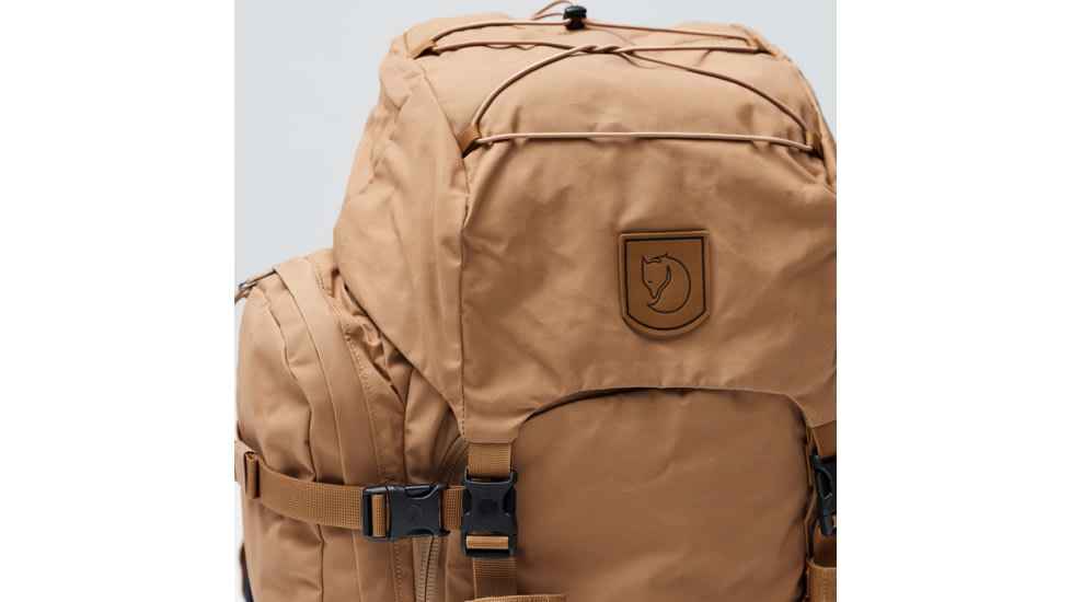 Fjallraven Kajka 55L Backpacks - Unisex, Khaki Dust, Small/Medium, F24-228OS