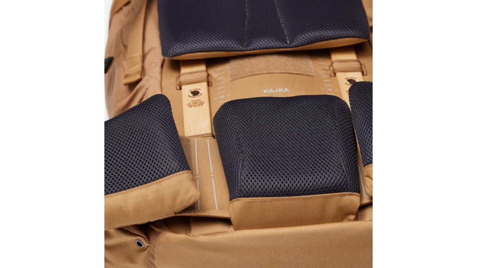 Fjallraven Kajka 55L Backpacks - Unisex, Khaki Dust, Small/Medium, F24-228OS